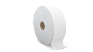 2-T260A1 PERFORM 2 PLY WHITE JUMBO ROLL TOILET TISSUE - 1400'/roll, 6 rolls/case - P0600
